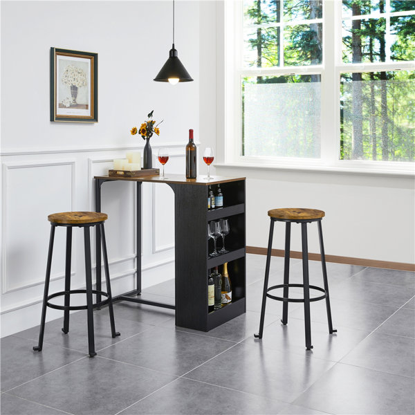 Bar stool with online wheels